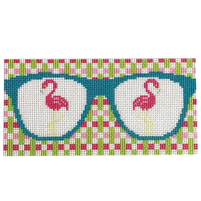 Flamingos Eyeglass Case
