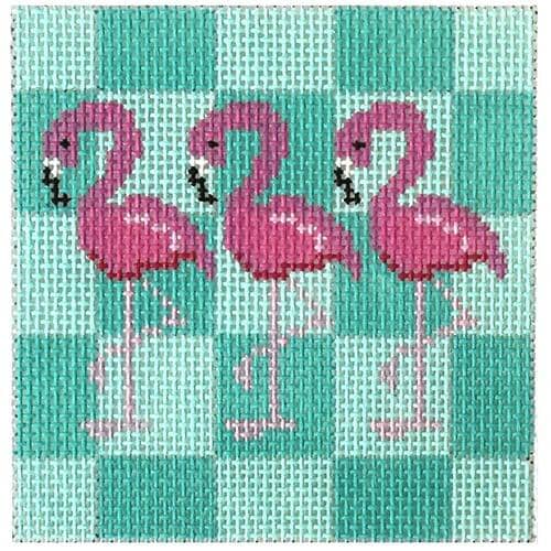 Flamingos Square Insert