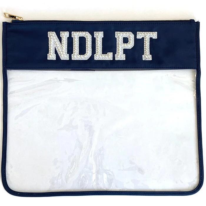 Large Flat Pouch - Navy