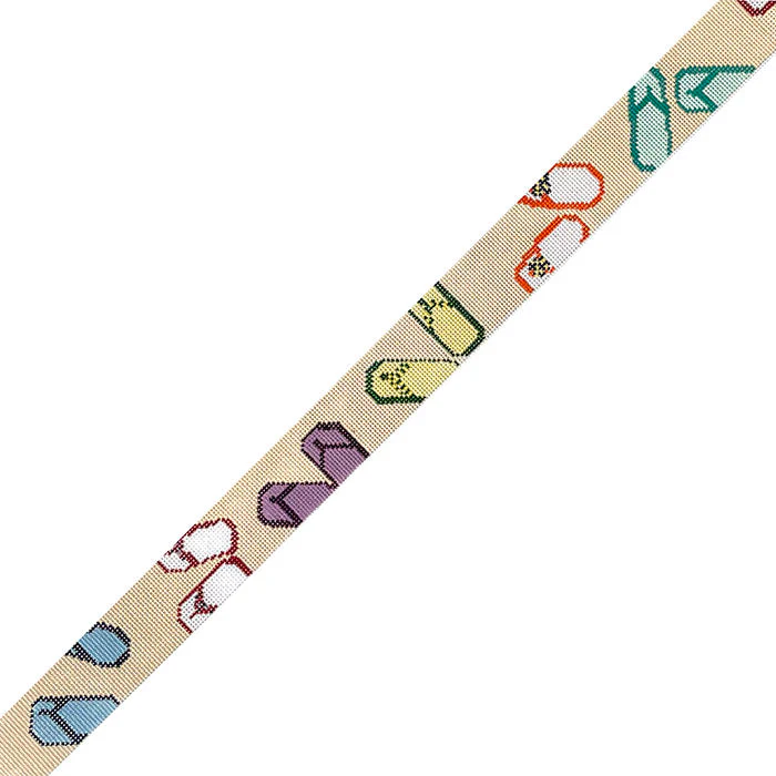 Flip Flops Belt on Peach