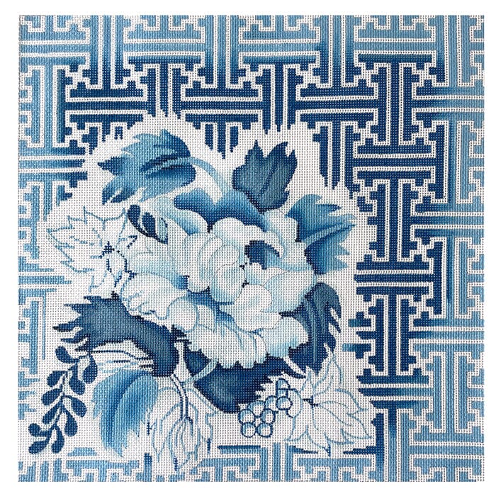 Floral Fretwork Chinoiserie
