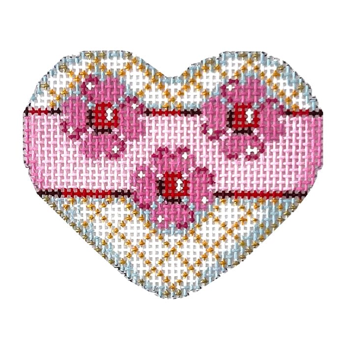Flowers Criss Cross P/R Mini Heart