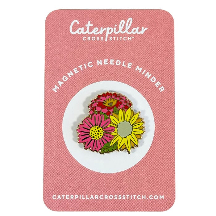 Flowers Enamel Needleminder