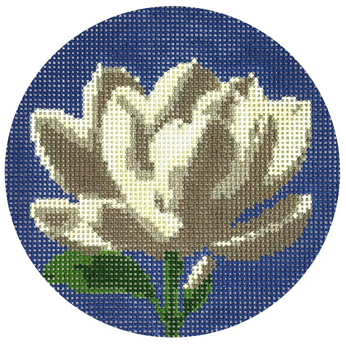 Flowers of the 50 States Round - Magnolia