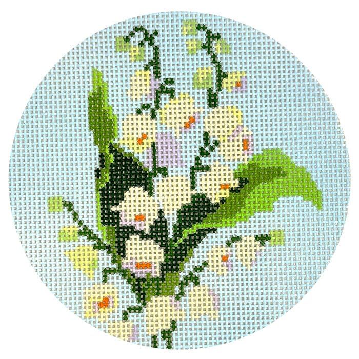 Flowers of the Bible: Lily of the Valley Round