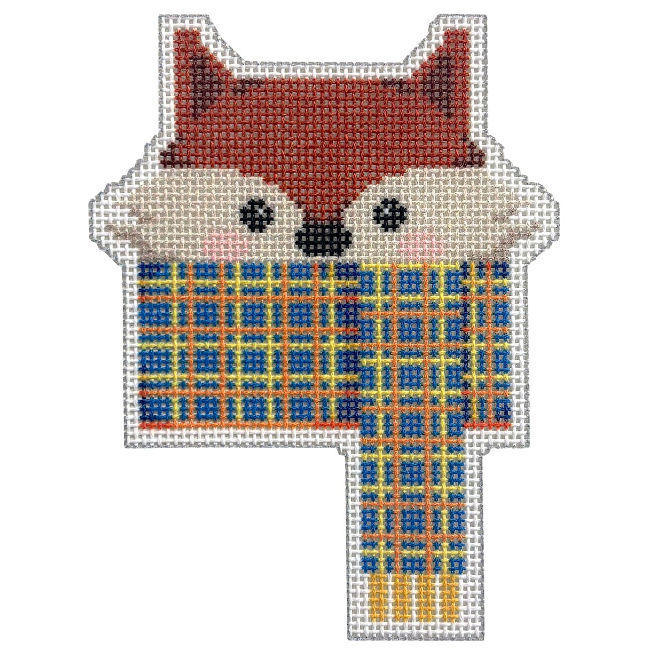 Fox/Plaid Scarf