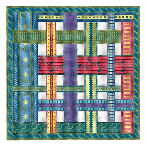 French Ribbon Pillow