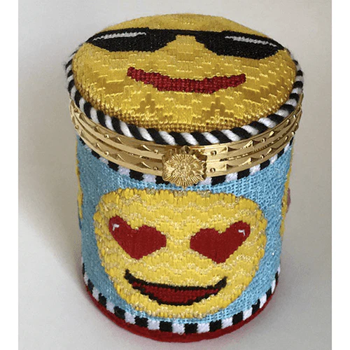 Stitch Guide - Emoji Hinged Box with Hardware