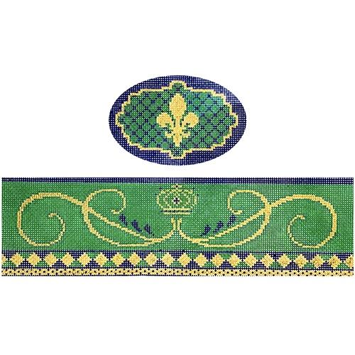 Mardi Gras Hinged Box with Hardware