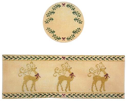 Reindeer Hinged Box with Hardware