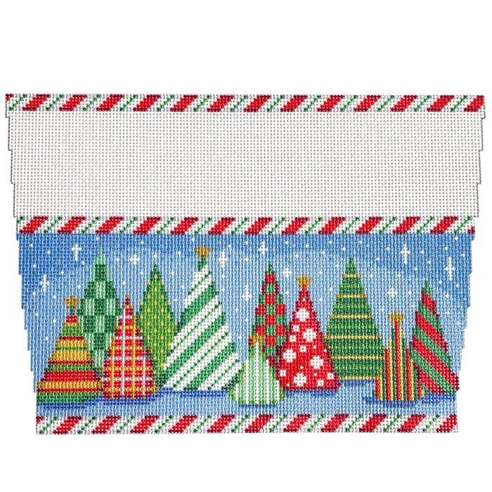 Funky Forest II Stocking Cuff