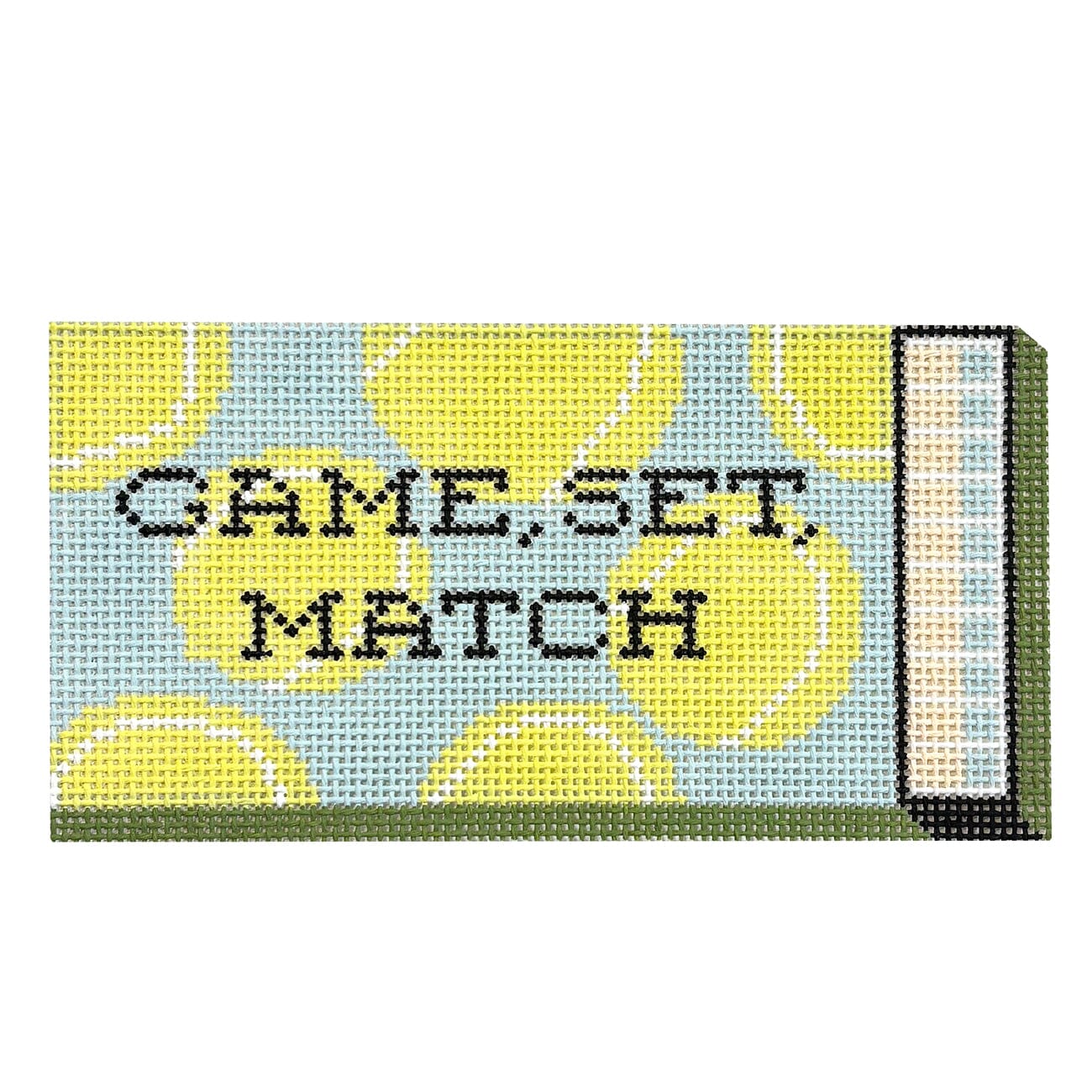 Game, Set, Match - Tennis Matchbook Ornament, ABC + Spruce Street