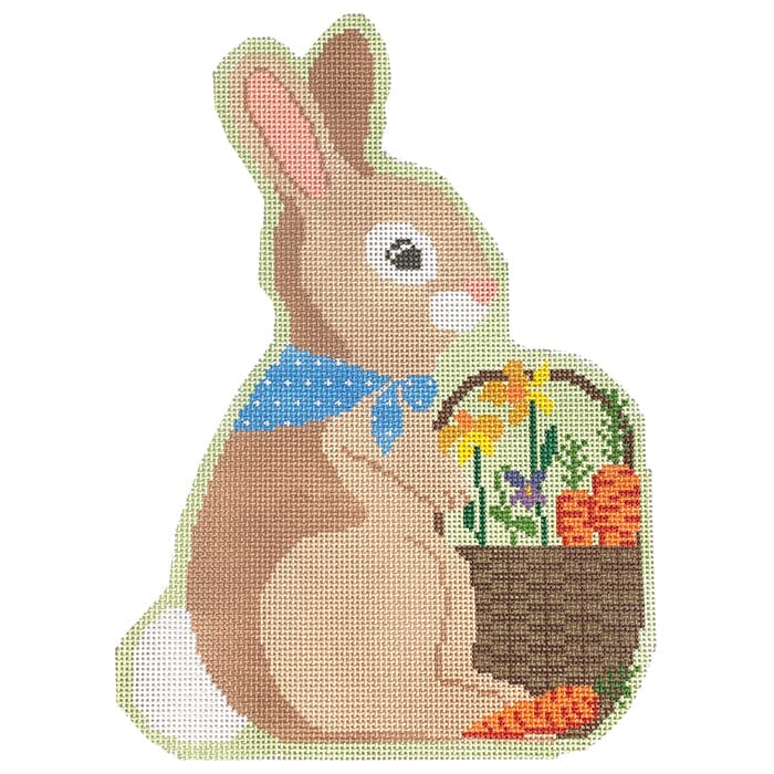 Garden Bunny with Basket Large