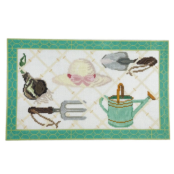 Garden Icons on Trellis
