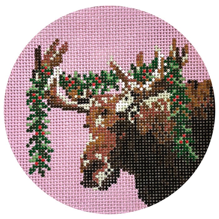 Garland Moose Round