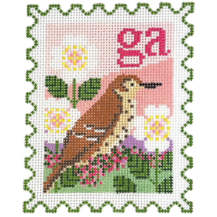 Georgia State Bird & Flower Stamp