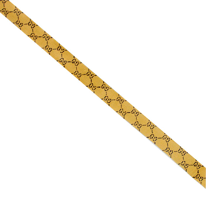 GG Belt - Brown on Beige
