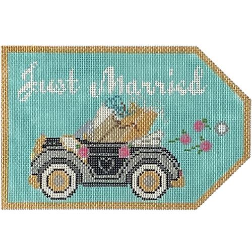 Just Married Car Gift Tag