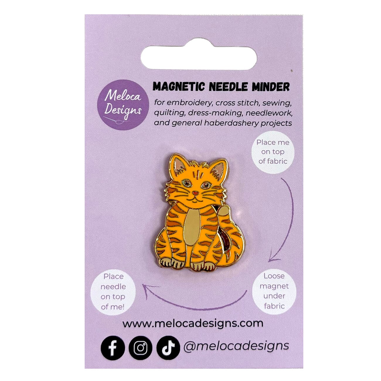 Ginger Cat Needleminder