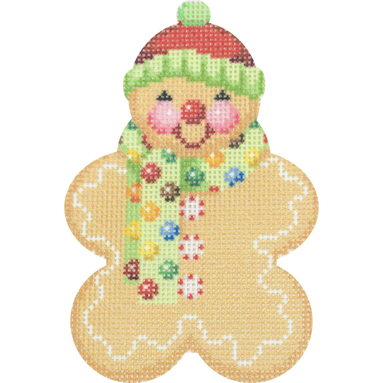 Gingerbread Friends - M&M Scarf - Image 2