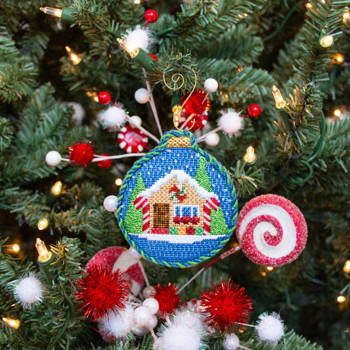 Gingerbread House Ball Ornament Kit - Image 2