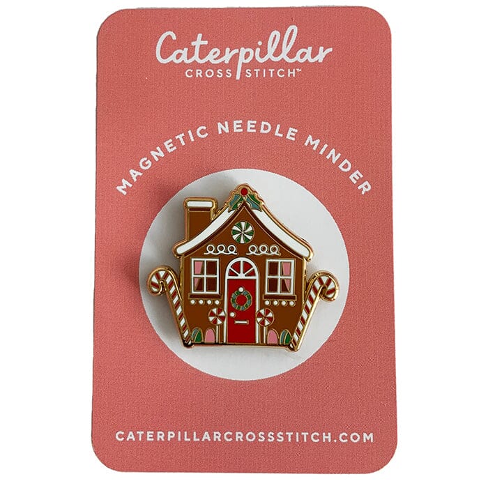 Gingerbread House Enamel Needleminder