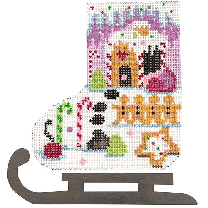 Gingerbread House Mini Skate Ornament