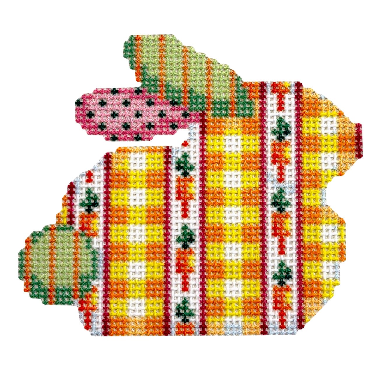 Gingham/Carrots Bunny