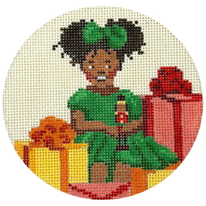 Girl with Nutcracker - Ornament