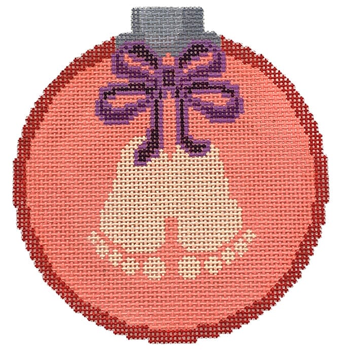 Girl's First Christmas Bright Pink