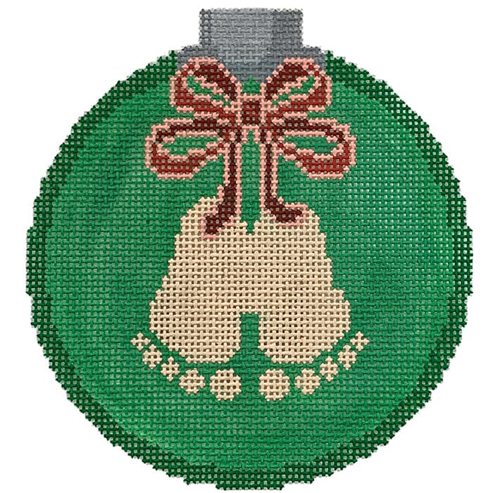 Girl's First Christmas Green