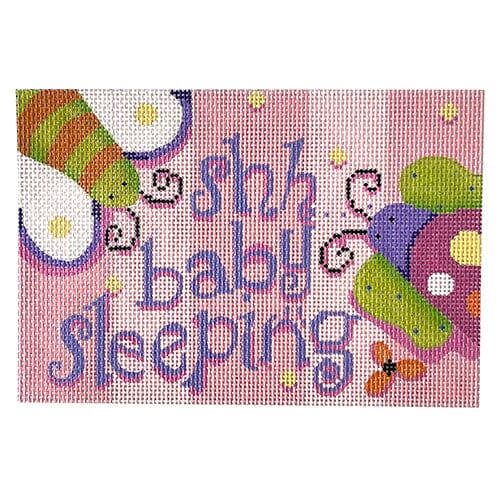 Girls Stuff Sleeping Sign