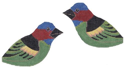Glisten Finch 2-Sided Clip-On