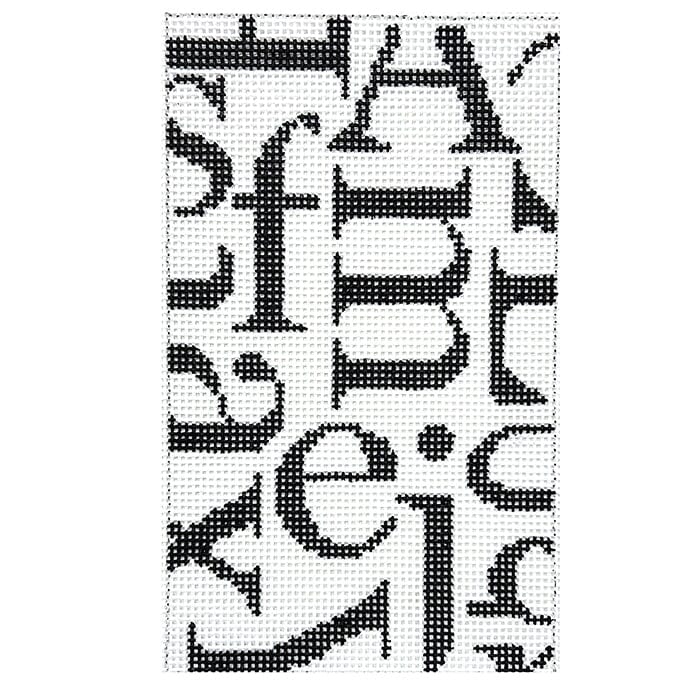 Glyph Alphabet Eyeglass Case
