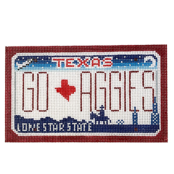 Go Aggies Texas Mini Plate