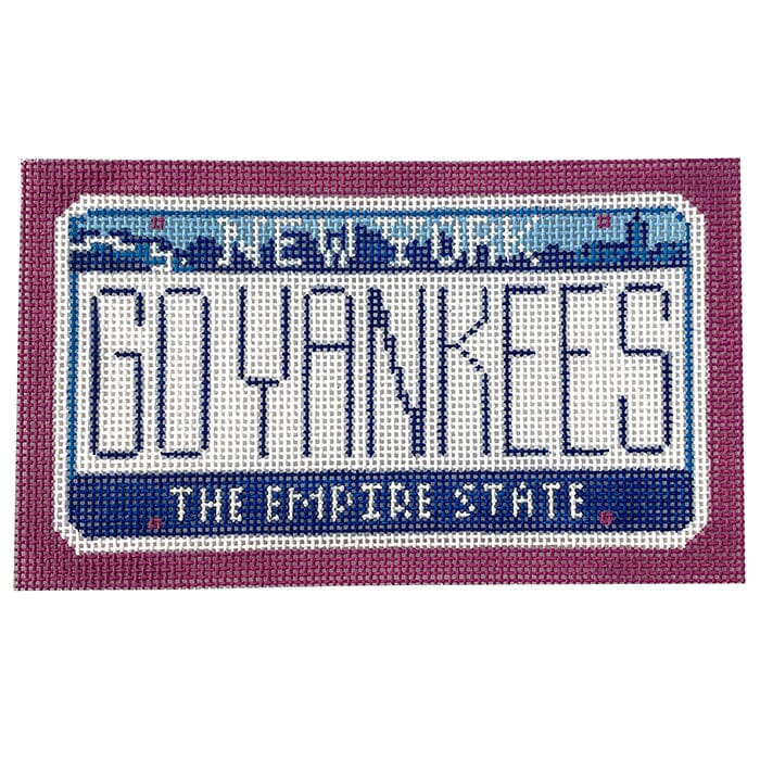 Go Yankees NY Mini Plate