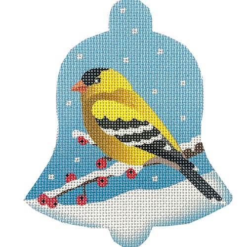 Goldfinch Snow Bell