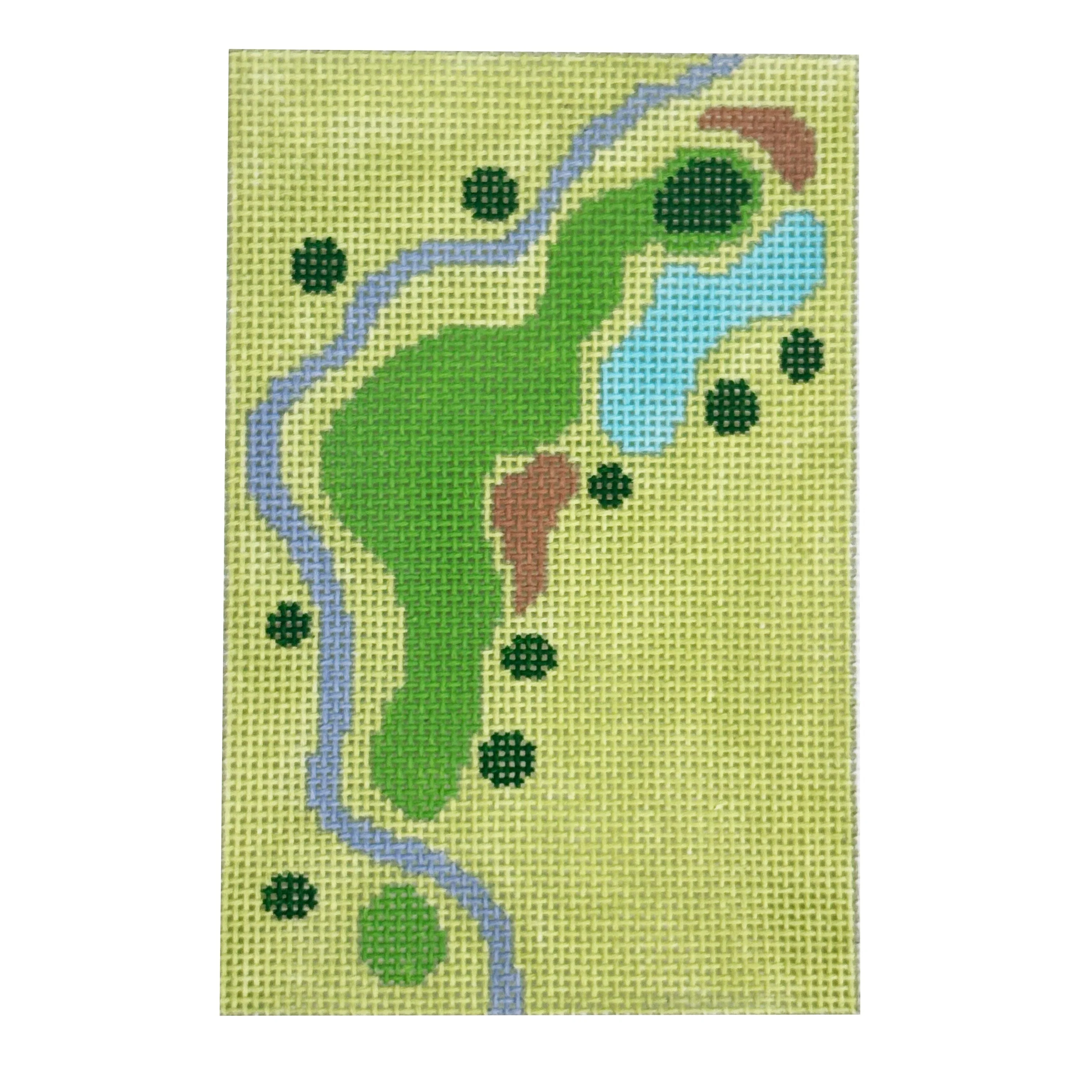 Golf Book Map Insert