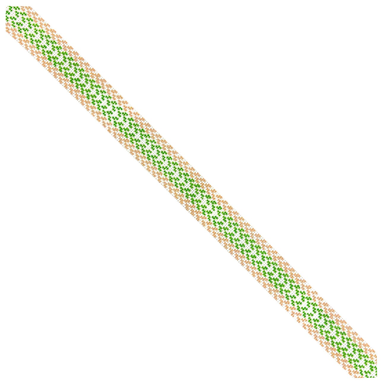 Graham Woven Belt - Green