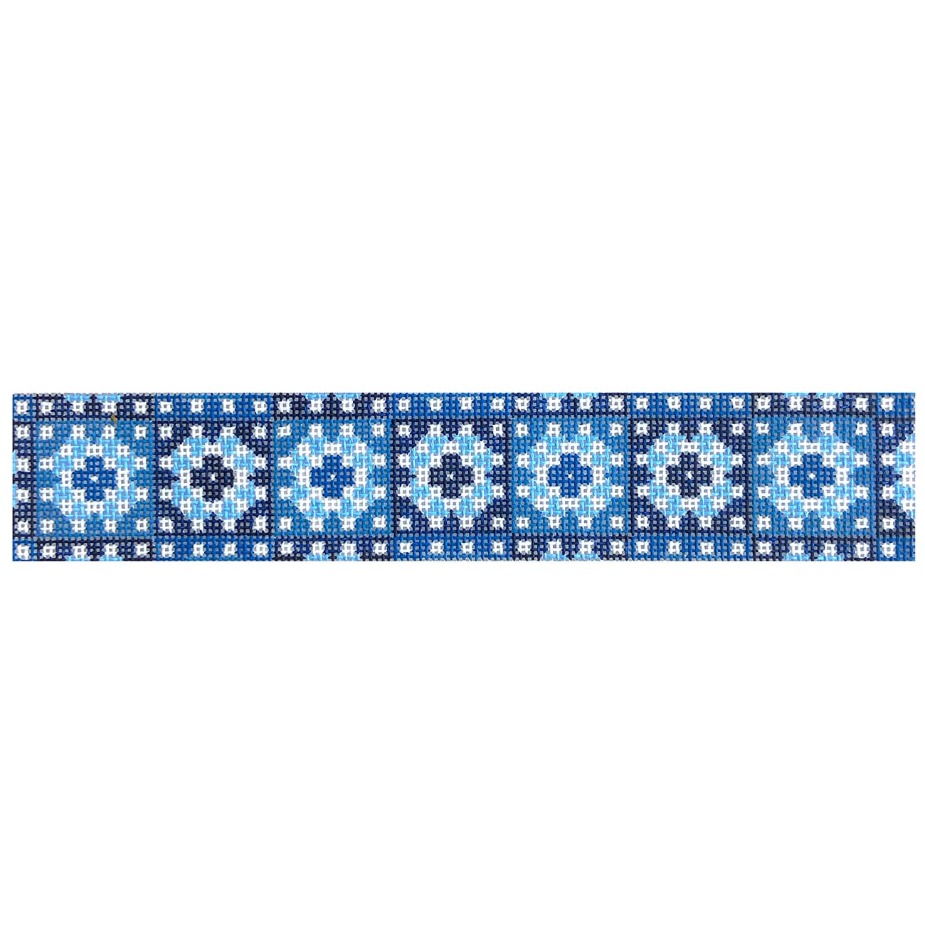Granny Squares - Blue Fob