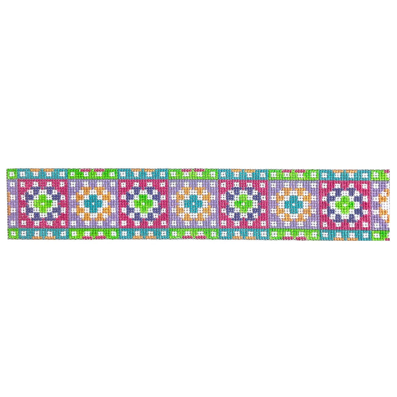 Granny Squares - Colorful Fob
