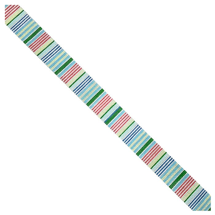 Green and Blue Candy Stripes Belt on 13