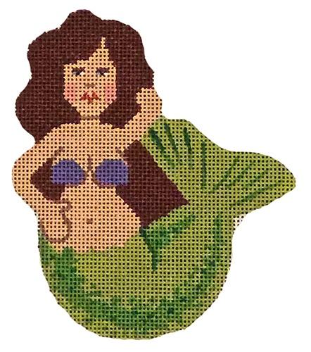 Green and Purple Mini Mermaid