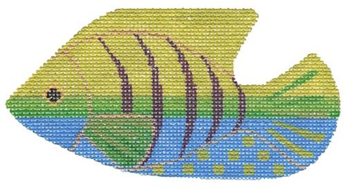 Green-Blue and Purple Fish