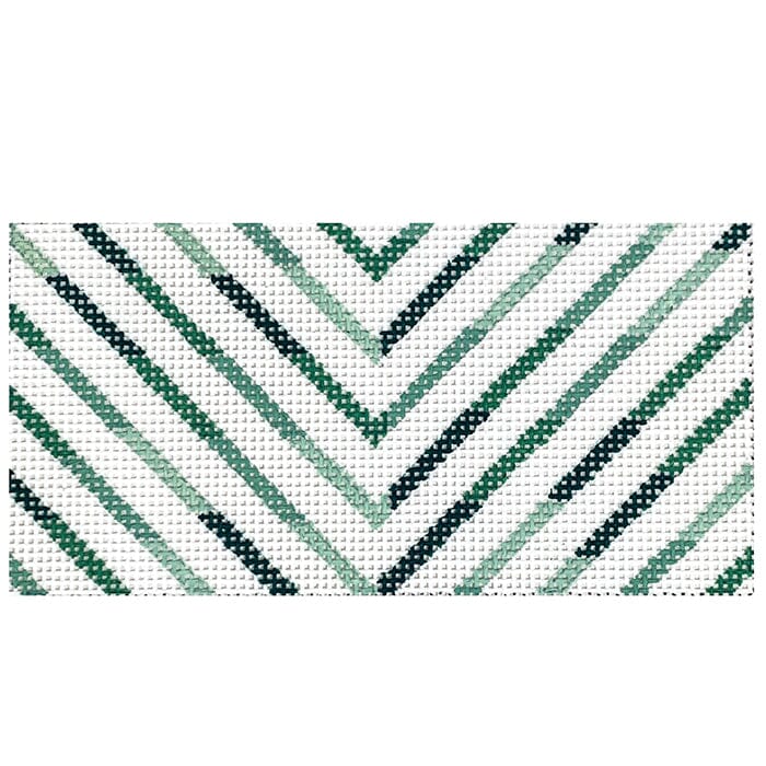 Green Chevron 3x6 Clutch Insert