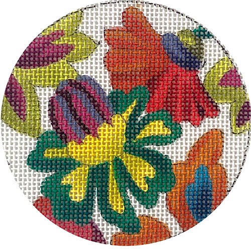Floral 3" Round