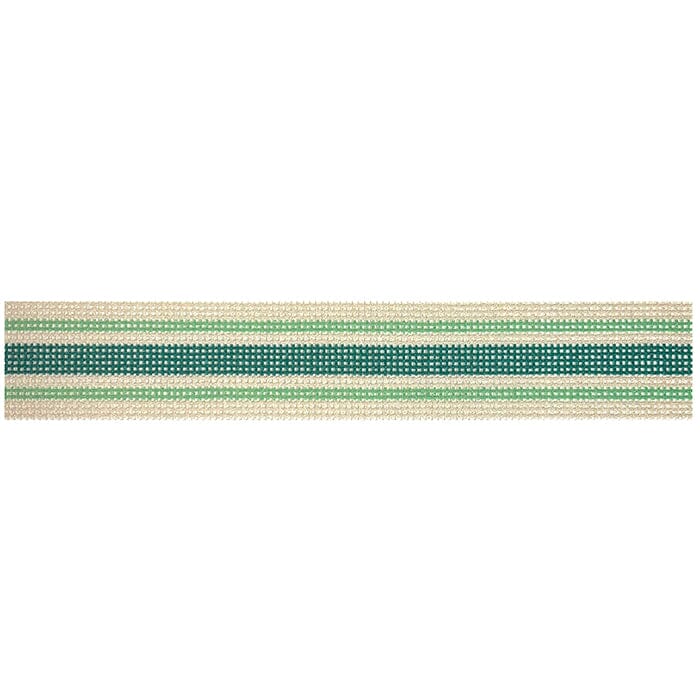 Green Stripe Key Fob