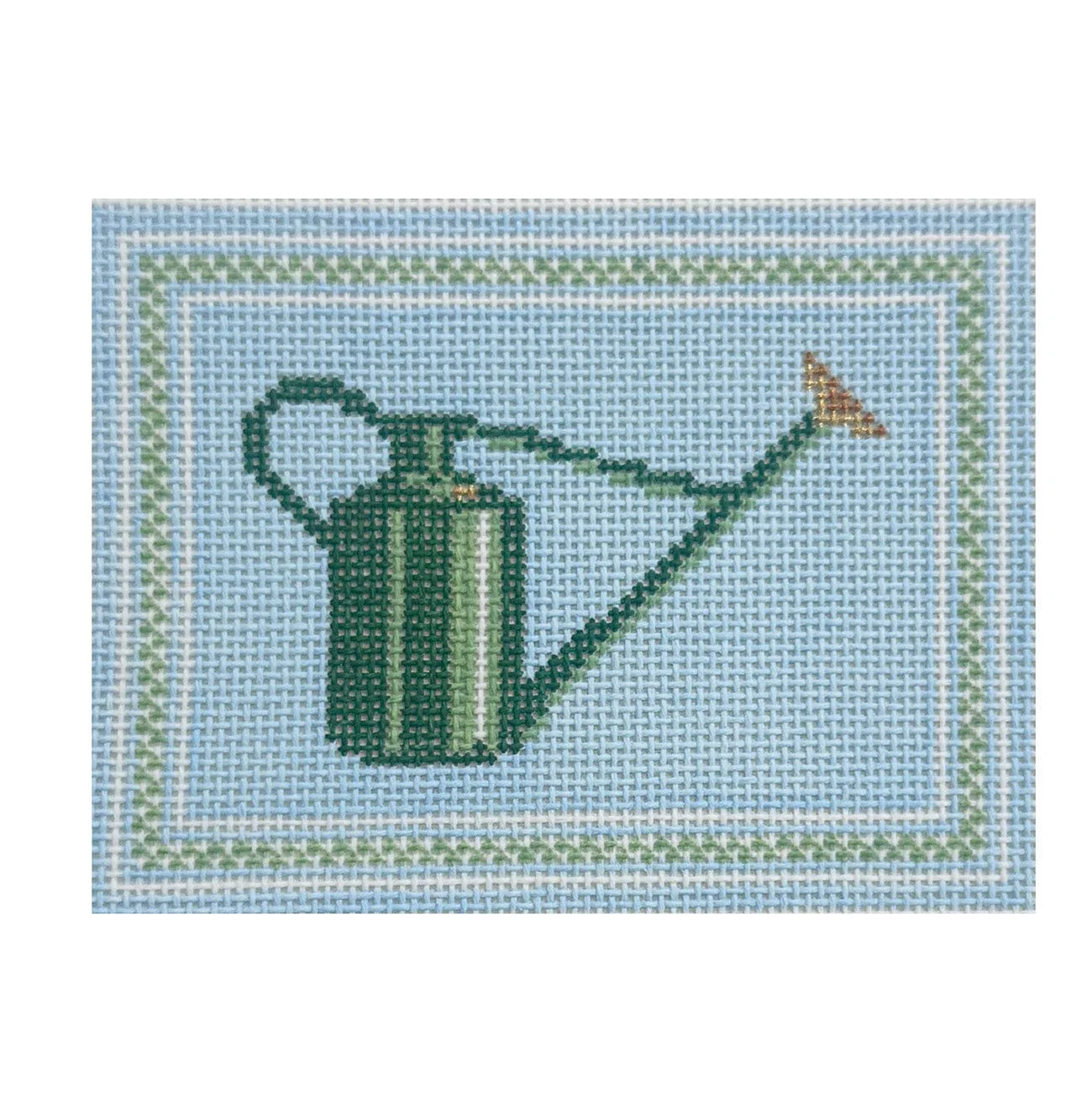 Green Watering Can