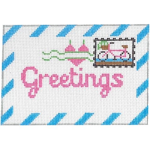 Greetings Boardwalk Letter - Blank