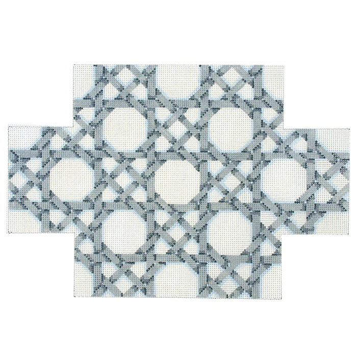 Grey Caning Pattern Brick Cover